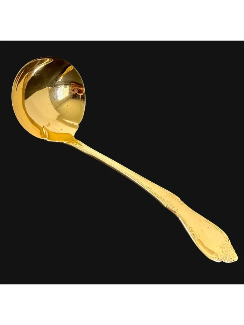 Vintage 60's Oneida Community Golden Artistry Gold Electroplate 7